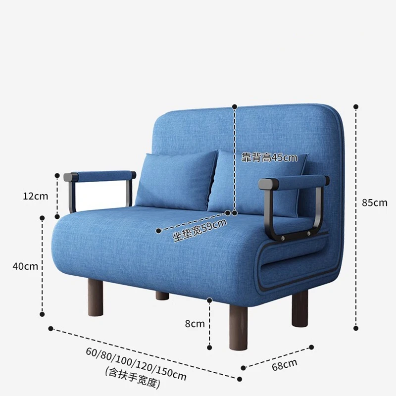 Cómoda cama plegable Para El Hogar, Sillón Modular Para sala de estar, Muebles Para El Hogar