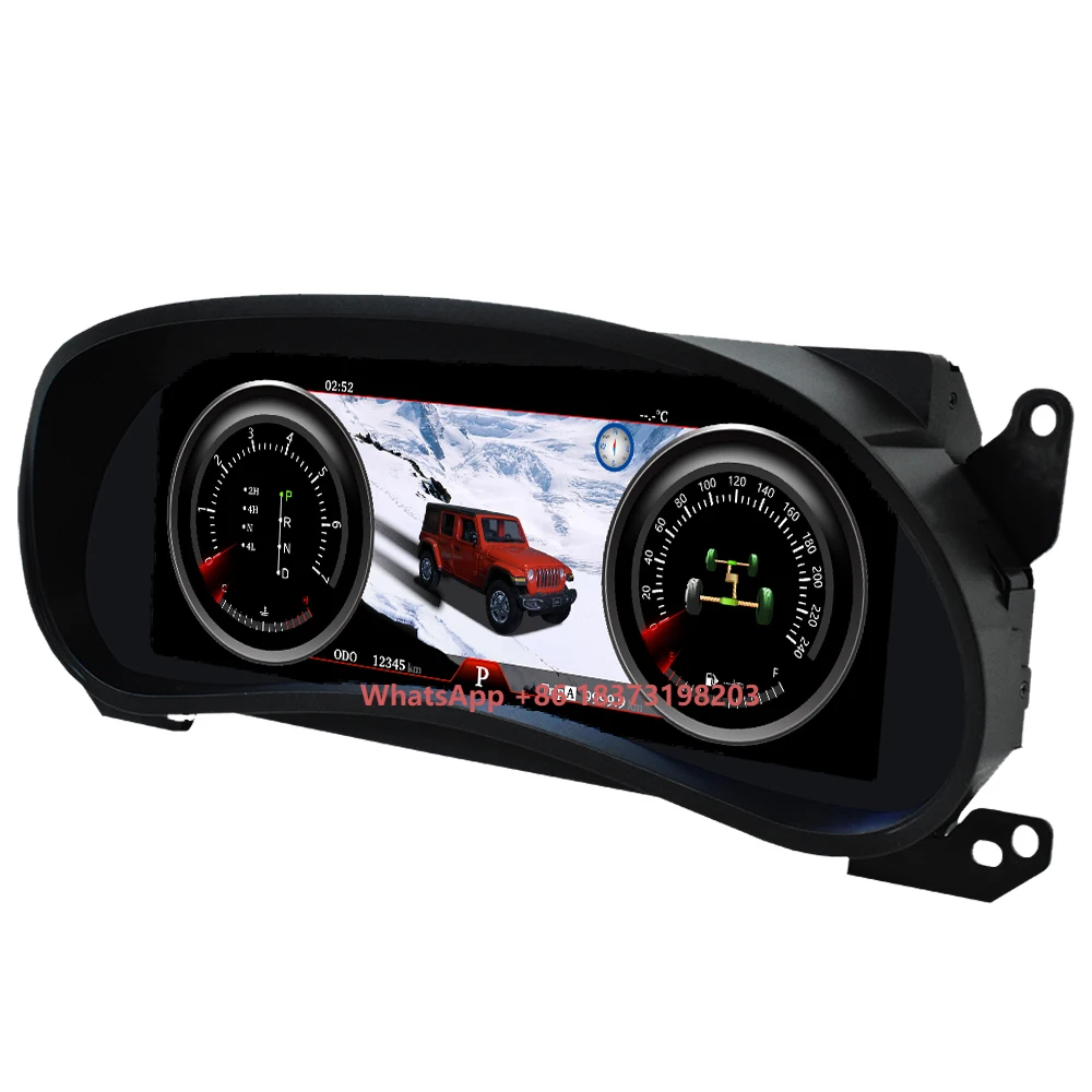

Digital Dash Instrument Cluster for 2011-2017 Jeep Wrangler JK Digital Gauge Instrument Speedometer Replacement