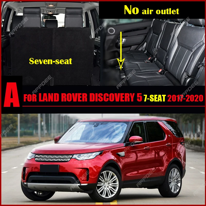 Car floor mats For Land Rover Discovery 5(SEVEN SEAT) 2017-2020 18 19 Custom auto foot Pads carpet cover Interior Accessori