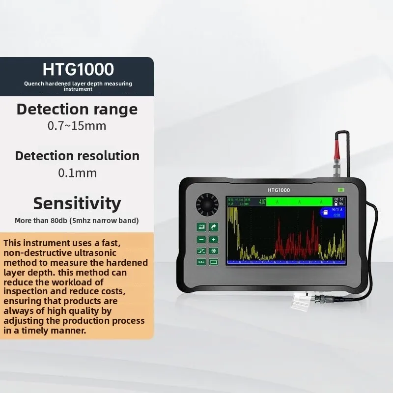 Hardened layer, deep hardened layer, depth detector