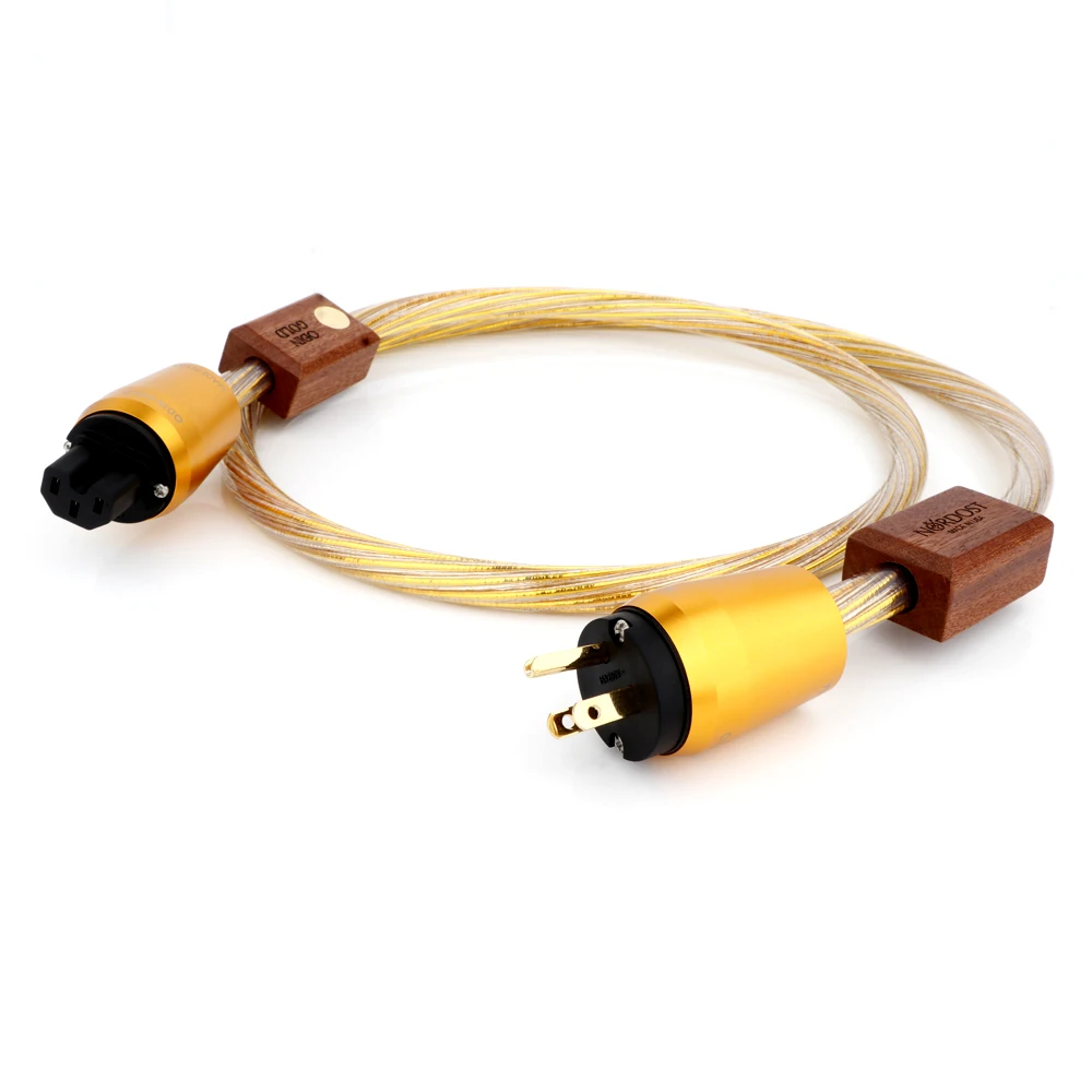 

Nordost Odin 2 Gold Hifi Schuko Power Cord Audio High Fidelity Fever Supply Cable US Standard Power Line