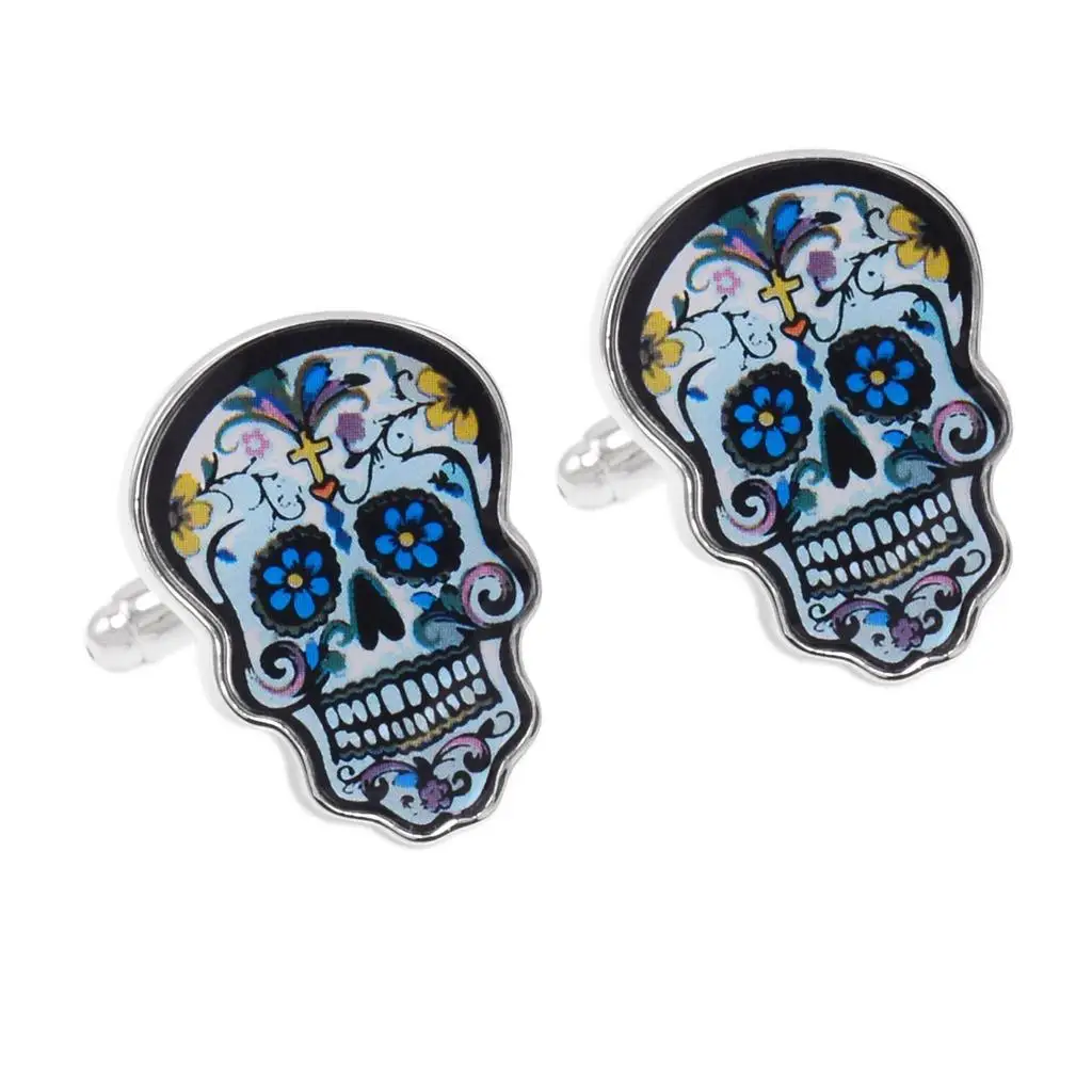 Skeleton Steampunk Cufflinks Men’s Brass Vintage Wedding Shirt Accessories for Elegant Business Look