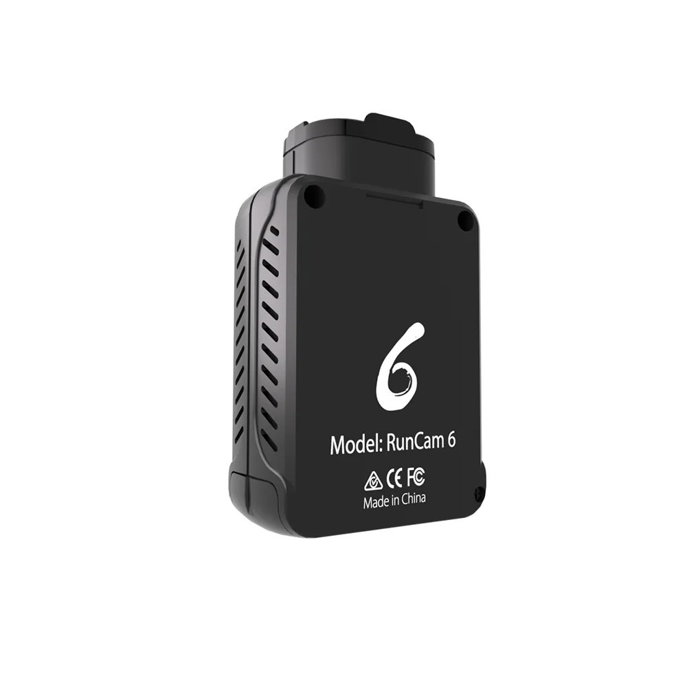 RunCam 6 4K 128GB SD Card 30FPS FPV Action Sport Camera with Wide Angle WiFi PWM Control Metal Body for FPV Drone Rc