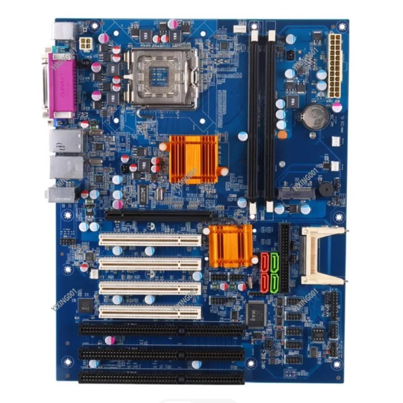 Industrial Control G41 Motherboard LGA 775 Socket Dual LAN DDR3 Support 3 ISA & 4 PCI Slots for Embedded Systems Mainboard