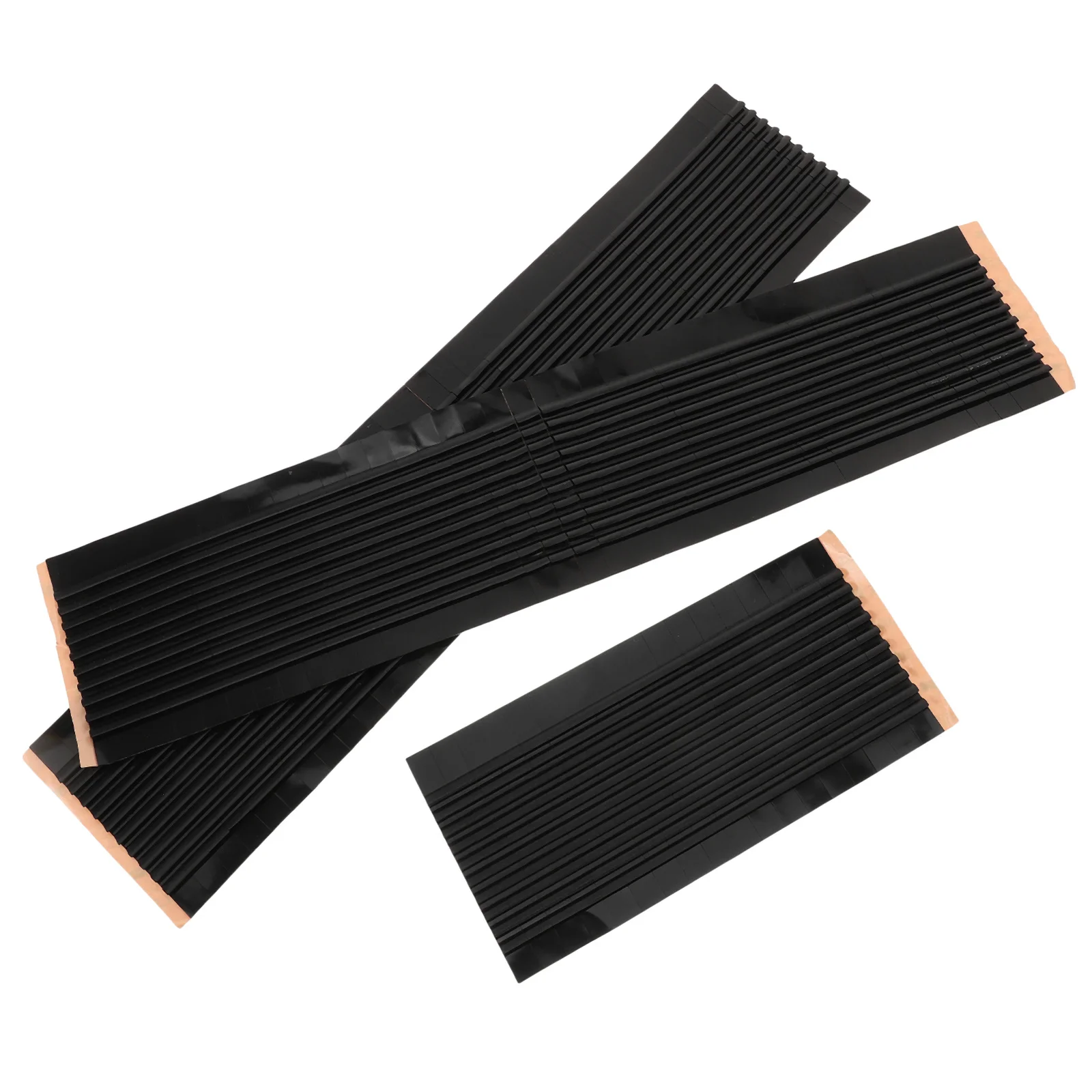 

100Pcs Non Slip Hanger Grip Strips Silicone Anti Skid Hangers Accessories Unique Design Compact Size Clothes Hanger Grips