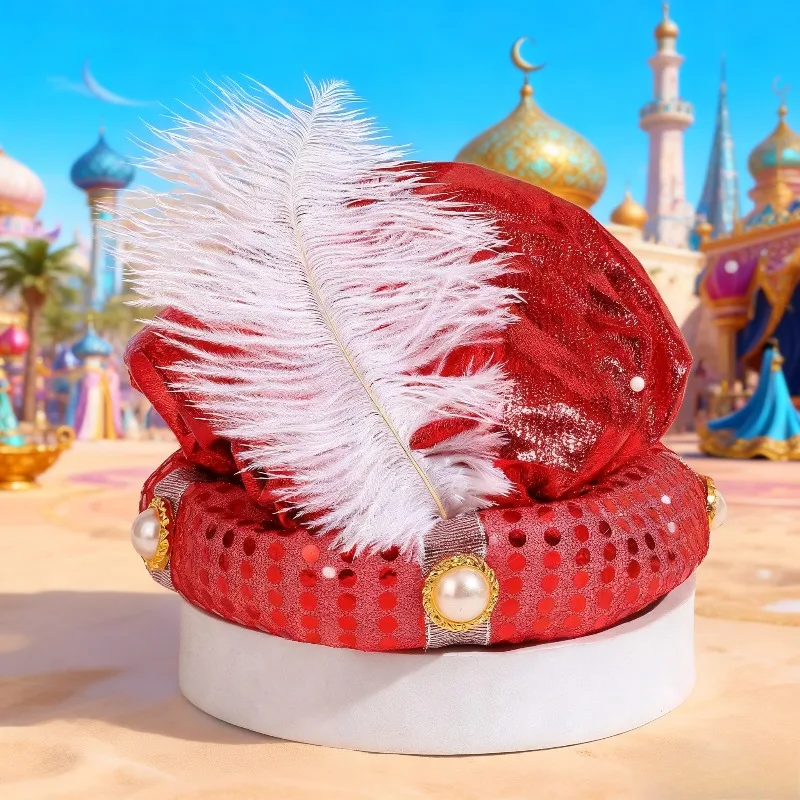 

Hat Middle Eastern Prince Headwear Festival Party Costume