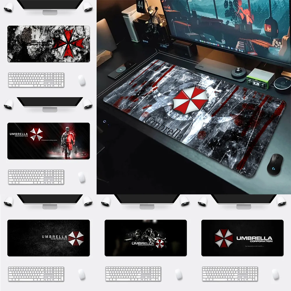

Umbrella Corporation Mousepad HD Printing Computer Gamers Locking Edge Non-slip Mouse Pad XXL90x40cm Keyboard PC Desk Pad