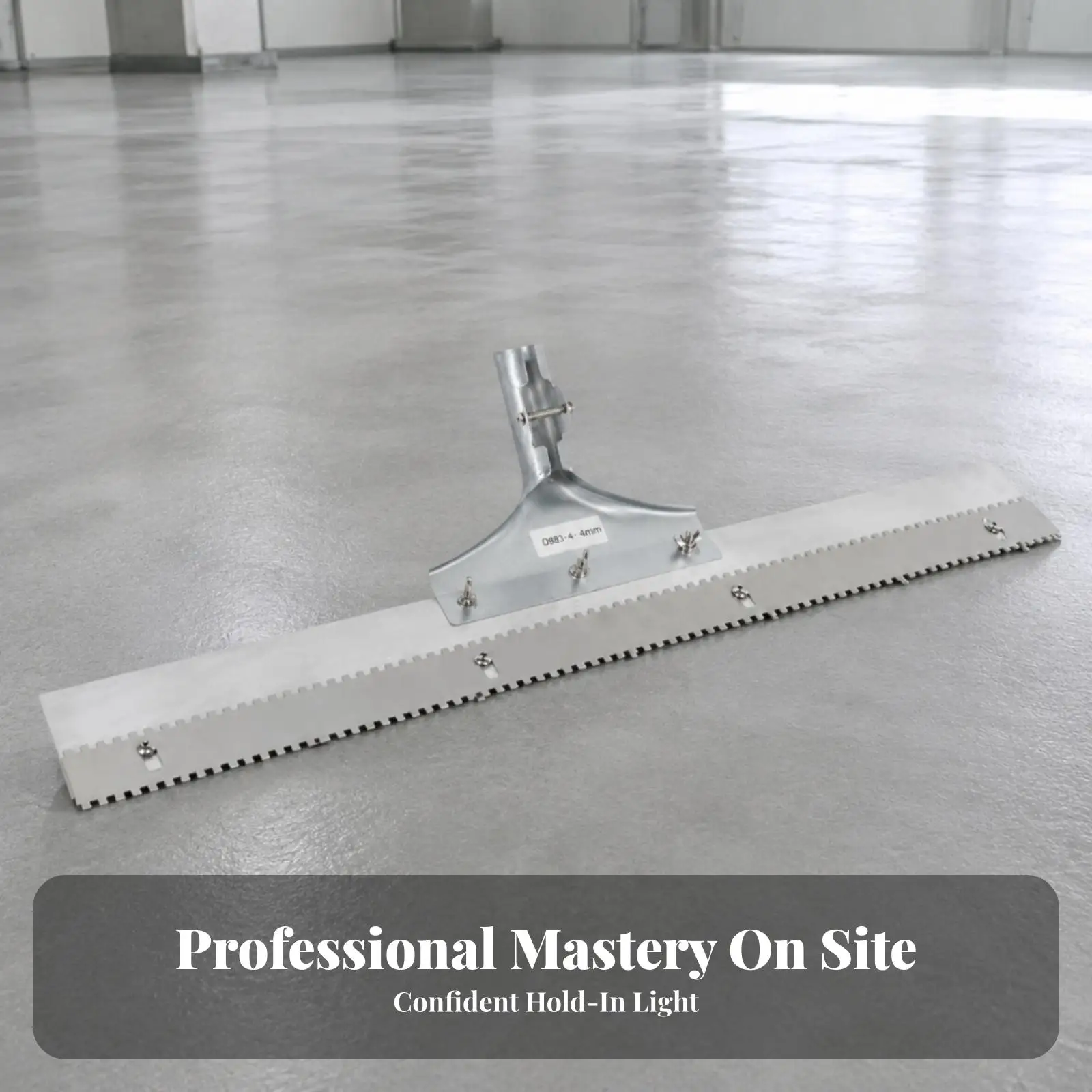 Professional Floor Paint Roller with Metal Leveling Head for Efficient Coating of Large Areas