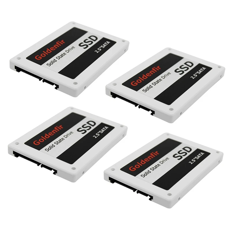 

4X Goldenfir SSD 64GB SSD 2.5 Hard Drive Disk Disc Solid State Disks 2.5Inch Internal SSD
