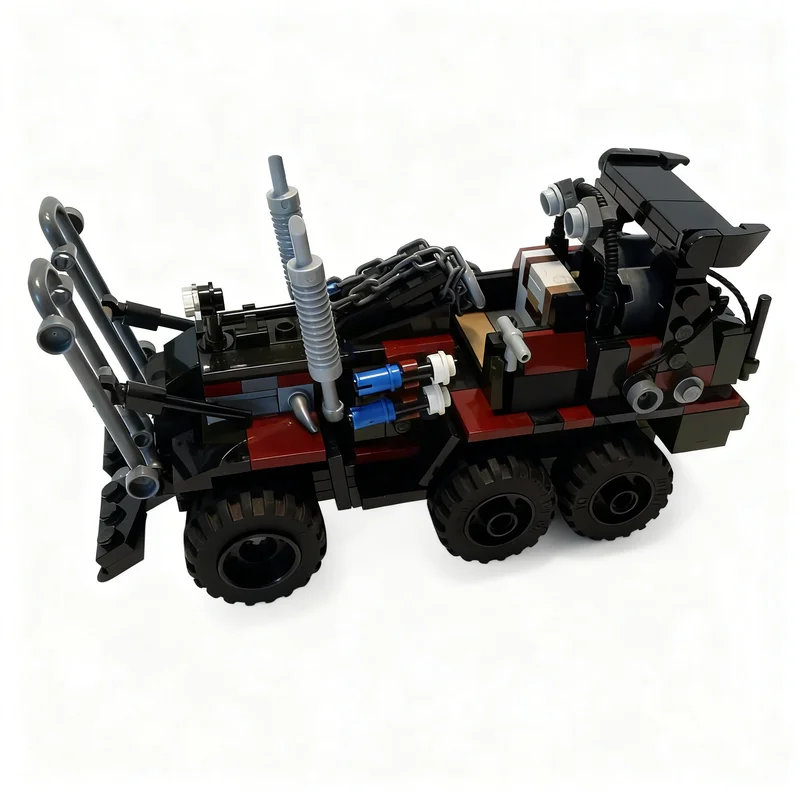 324pcs MOC Cars Road Warrior Mad Max Humungus Truck Model Building Blocks Architecture 3D Brick Craft Idea Assemble Collection view 2