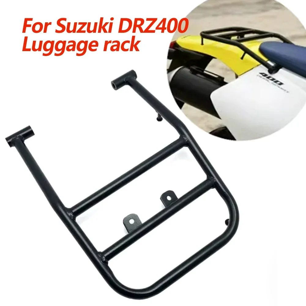 Per Suzuki DRZ-400 E/S/SM 2000-2015 DRZ400 DRZ400E Maniglia Del Motociclo Ala Stile Sedile Posteriore Rack Bagagli Mensola Del Supporto Rack Magazzino