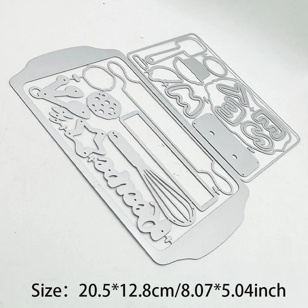 KSCRAFT Cookie Sheet Mini Album Cutting Dies Stencils for DIY Scrapbooking Decorative Embossing DIY Paper Cards