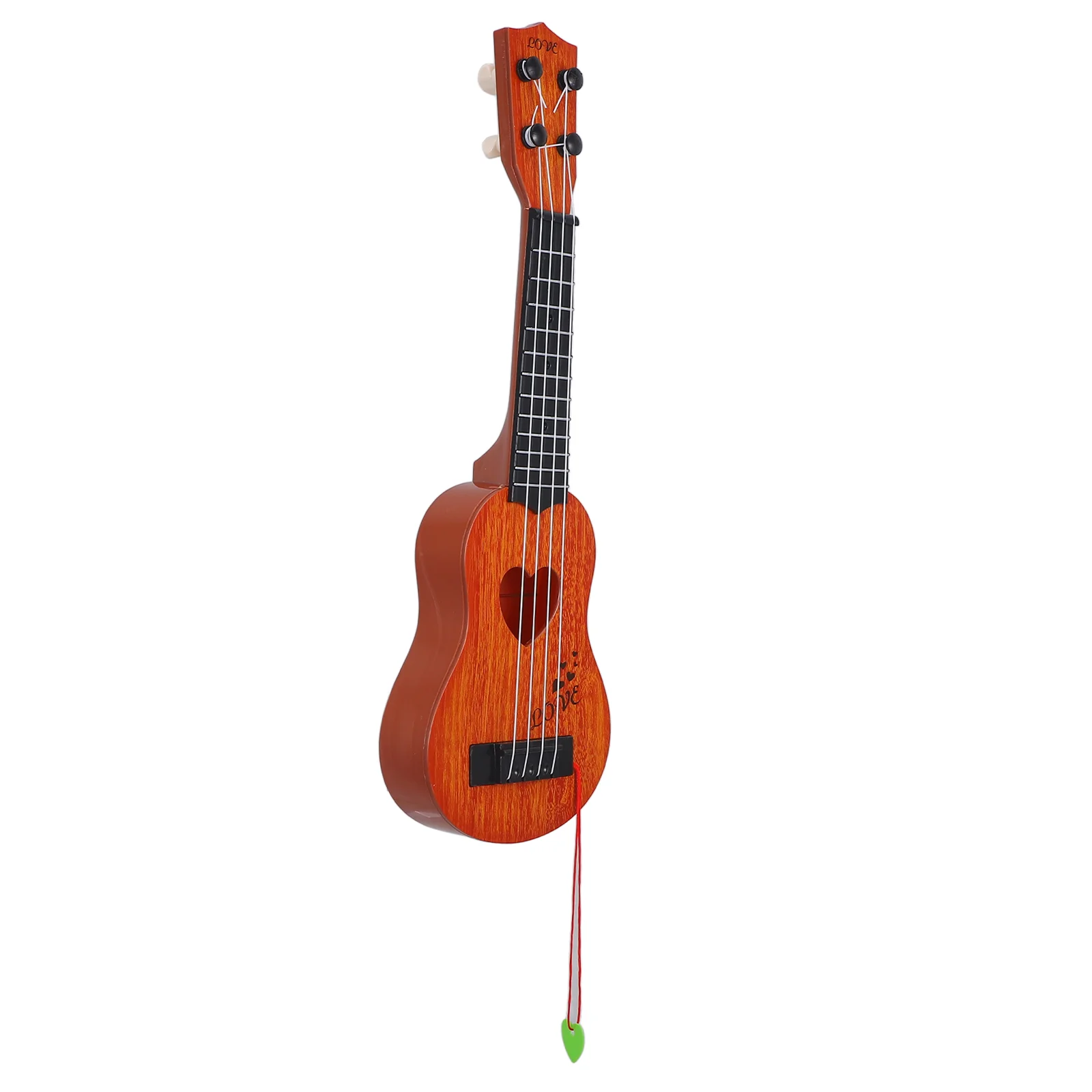 Ukulele infantil, ukulele de guitarra de madeira para iniciantes, instrumentos musicais