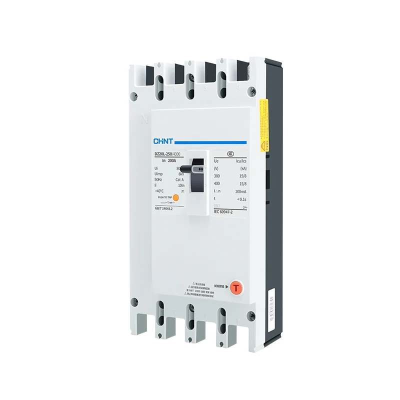 

CHINT Leakage Circuit Breaker DZ20L 250 4300 160A 180A 200A 225A 250A