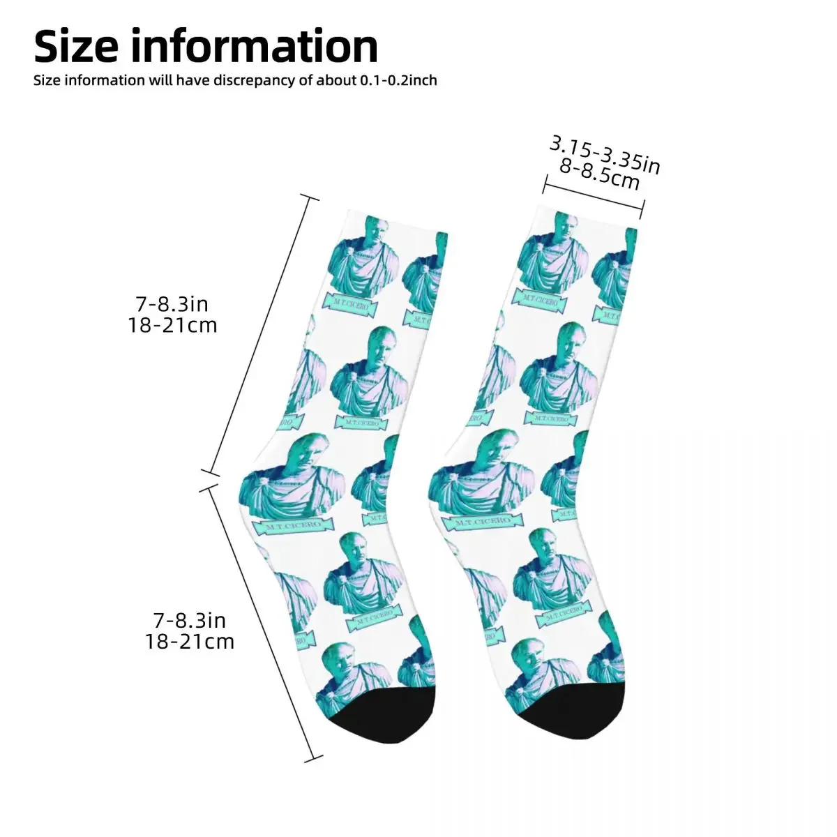 Cicero Socks Harajuku High Quality Stockings All Season Long Socks Accessories for Unisex Birthday Present