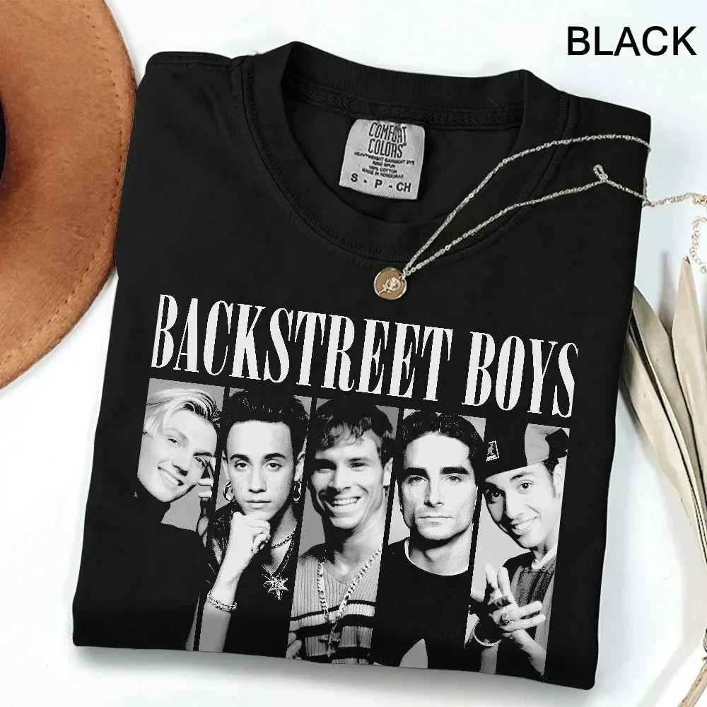 2026 Backstreet Boys Millennial Vintage Komfort-Farbshirt, Boyband-Ära, Millennial-Geschenk, Popkultur, Retro-Konzert Ins Y2k – Detail 3