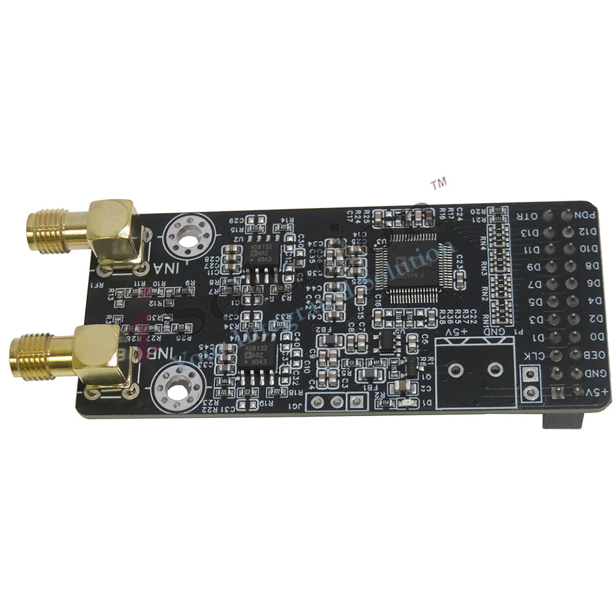 AD9248 module dual channel 14 bit 65M high-speed ADC data acquisition parallel communication interface