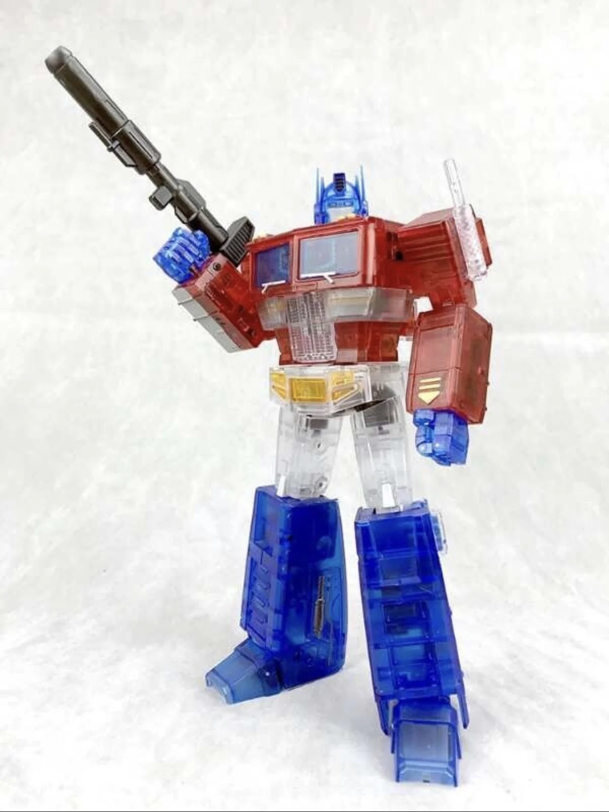 Transforming Toys Magic Square MS-TOYS MS-01T Light of Freedom Op Commander 24CM Clear Transparent Version Action Figure Toy