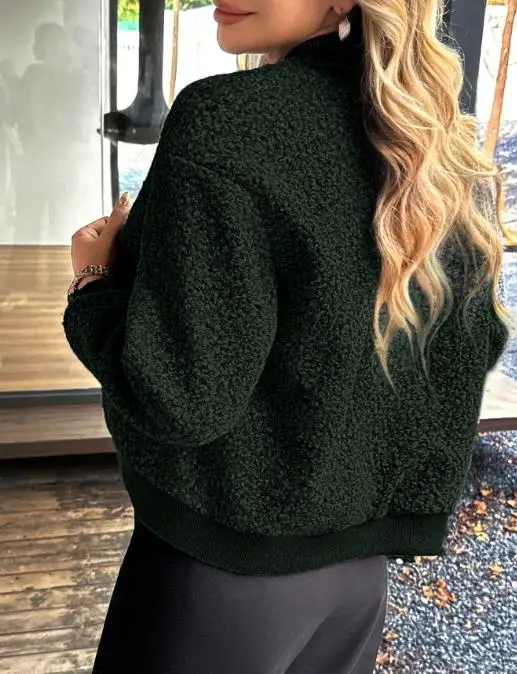 

Women's Jacket 2025 Autumn and Winter Top Popular Retro Cheap Leisure Vacation Button Long Sleeved Jacket for Women's Clothing