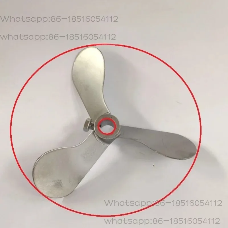304 Stainless Steel Blade Reducer Stirring Impeller Stirring Shaft Stirring Rod Fan Blade