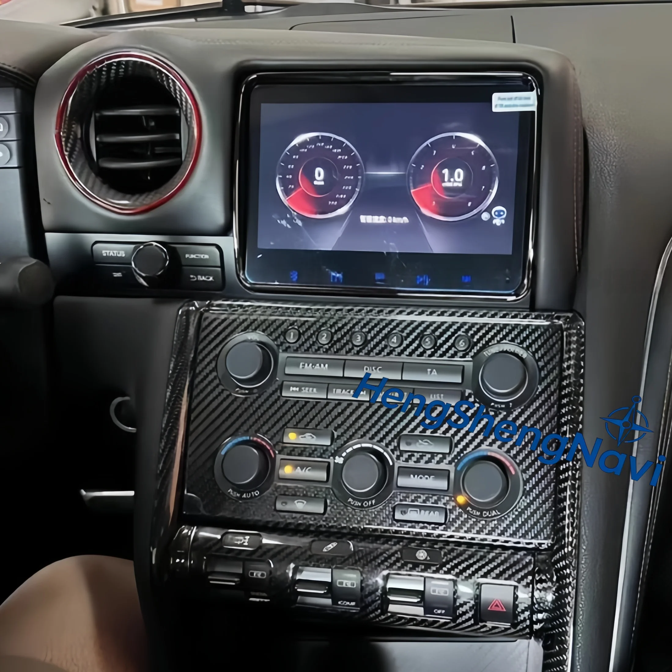 

Right Drive Compatible For Nissan GTR R35 G-TR 2008-2016 8"+9" Android13 Head Unit Wireless CarPlay Android Auto 4G DSP AHD HDMI
