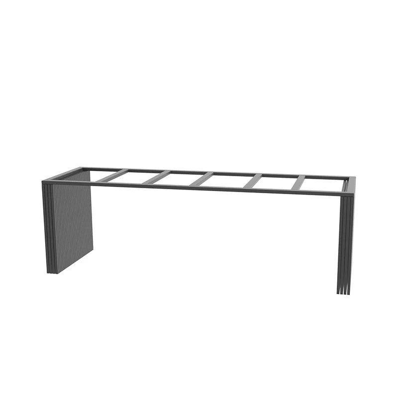 

Island desk base, support legs, light luxury and simple, desk bar metal paint