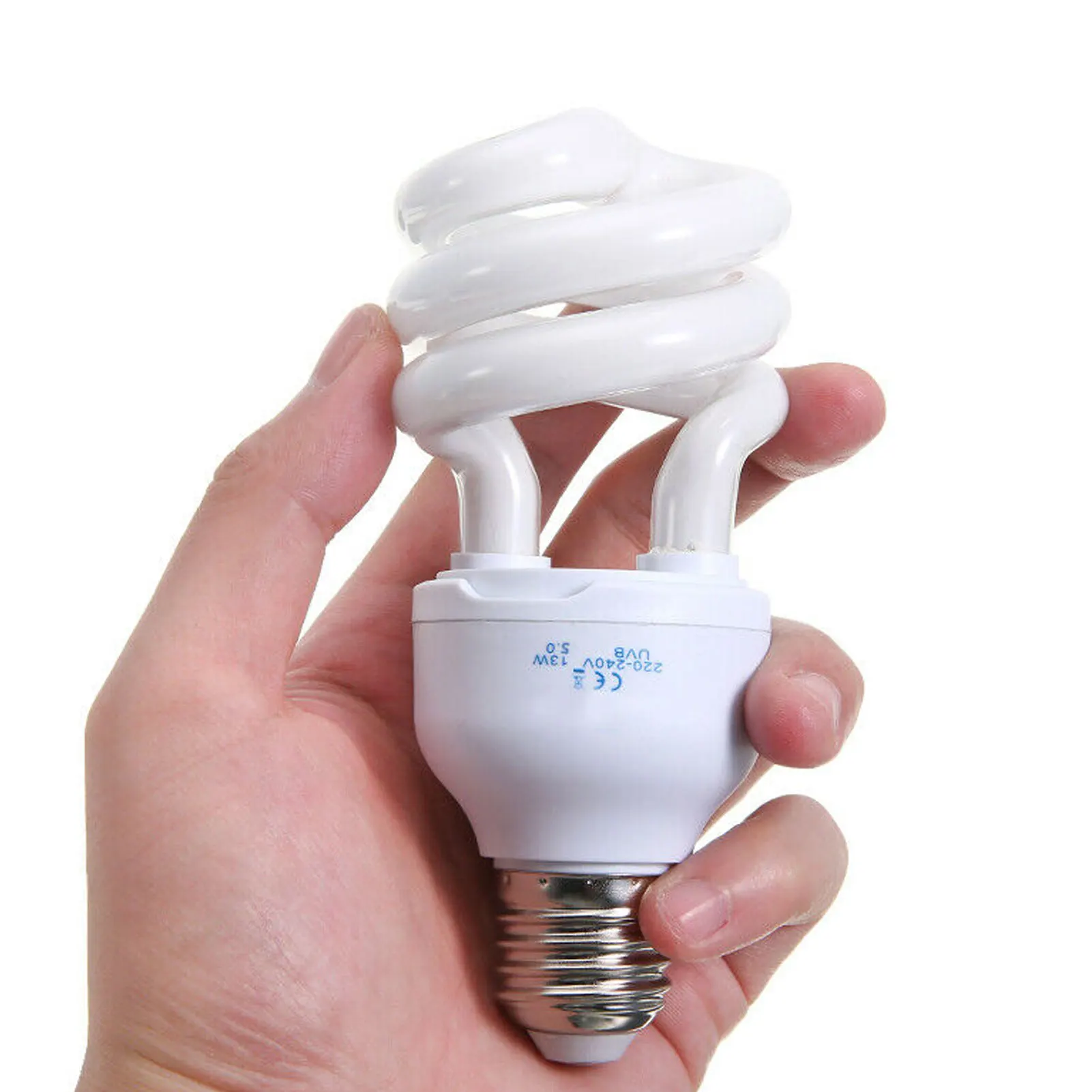 Reptile Basking Light Bulb High Intensity UVA Light Bulb for Turtle Bearded Dragon Lizard