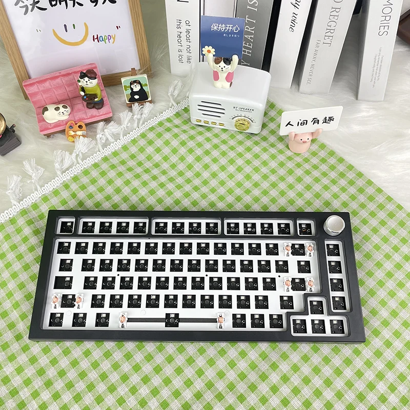 Kit de clavier personnalisé Nexttime X75, joint mécanique, échangeable à chaud, Pcb, RVB, clé de type C, la prochaine fois 75, 75%