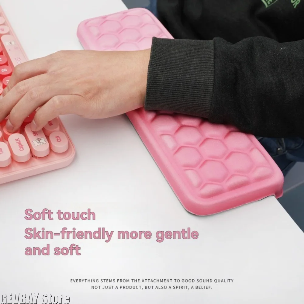 Keyboard Pads Anti-rebound Non-slip - Elbow Pads Soft Dirt-resistant for Office Desktop Codewords