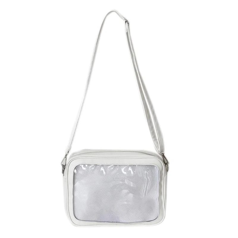 

Japanese Shoulder Bag for Women PU Itabag Transparent Bag JK Tote Bag Handbags Ita bag Crossbody Bag