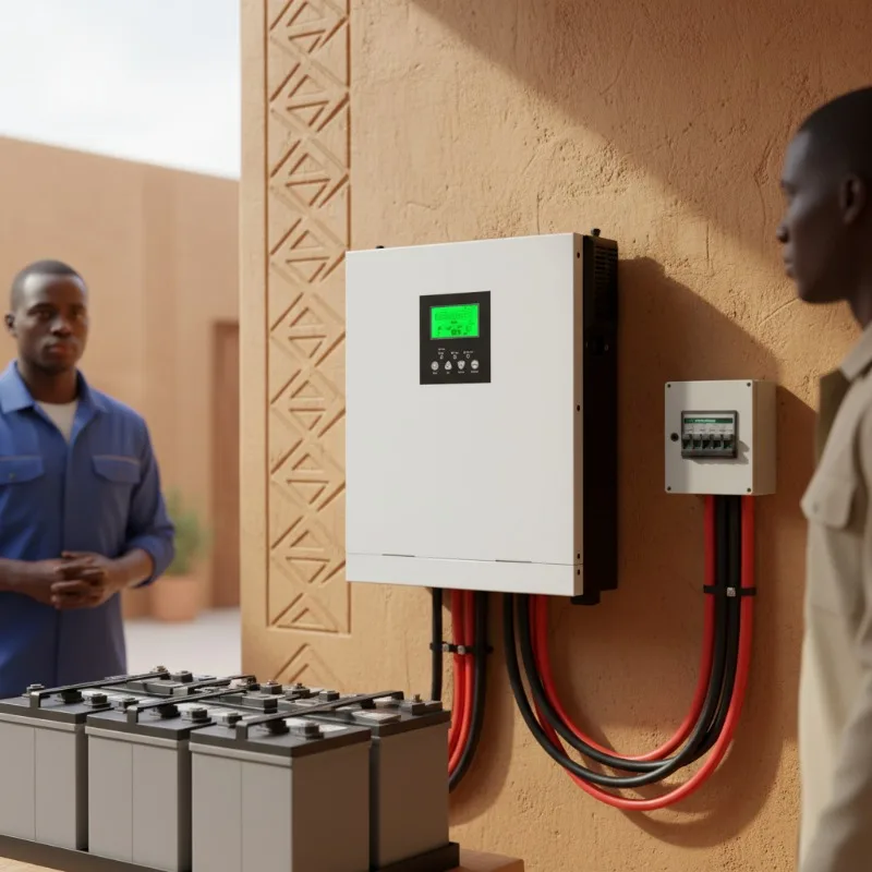 3KW-16KW Single Phase Pure Sine Wave Hybrid Solar Inverter Low Voltage Battery Adaptive MPPT Solar System