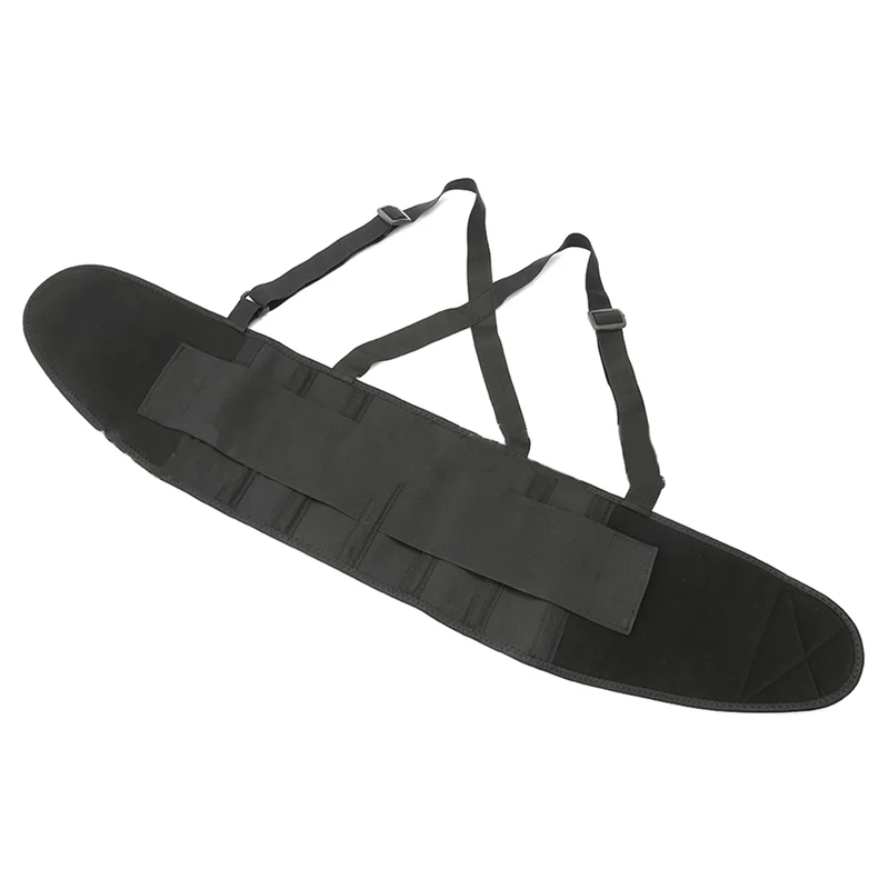 

Для облегчения боли в спине, для спины, регулируемый нижний пояс для поддержки спины с подтяжками, защита от тяжелого подъема