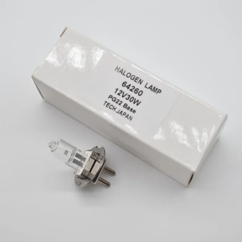 64260 hlx 12V 30W 64260 12v 30w PG22 12V30W ophthamic halogen bulb Zeiss Nikon Haag-Streit BC900 microscope slit lamp