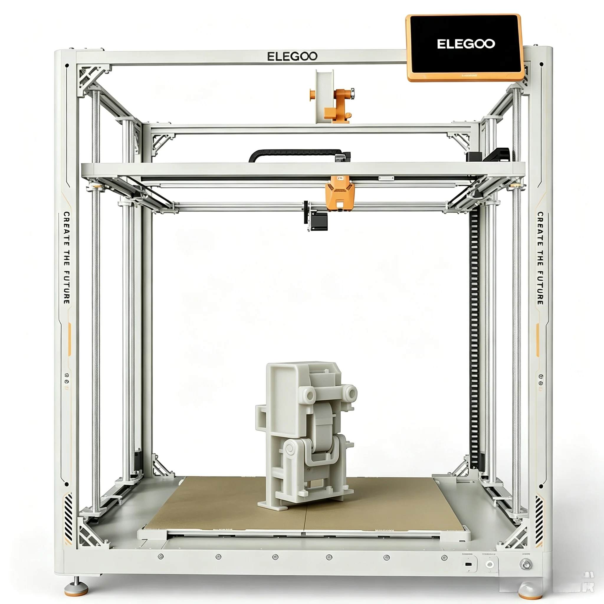 OrangeStorm Giga Large Printer Size 800*800*1000mm High Speed FDM 3D Printer Auto Leveling Multi Nozzle Printing