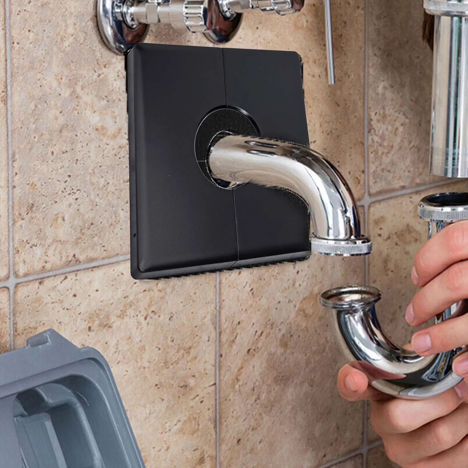 

Диаметр выпускного отверстия 12 мм, 22 мм, 32 мм, 52 мм. Декоративная отделка труб. Аккуратный и готовый вид. АБС-пластик. Скрывает невозможны.