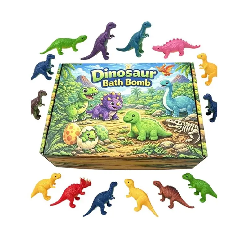 for-kids-bath-bombs-12pcs-skin-friendly-bathing-kit-natural-mega-bubble-bath-bombs-dinosaur-toys-gift-set-for-kids