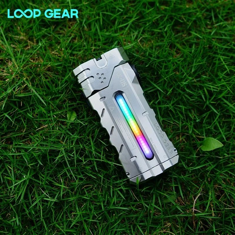 

Мощный фонарь Loop Gear SK05 PRO Sliver Outdoor 4360 лм, многофункциональный, с дальностью действия 405 метров, перезаряжаемый, на аккумуляторе 18650.