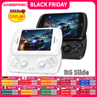 Anbernic RG Slide Handheld Game Console 4.7-inch LTPS In-Cell Screen Android 5000mAh Video Gaming Player Supports 1080p-Port Out
