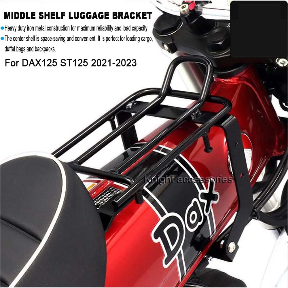 

Центральная стойка ST125 для Honda DAX125 dax125 ST125 dax st125 2021-2023, стойка для хранения мотоцикла, средняя полка, кронштейн для багажа