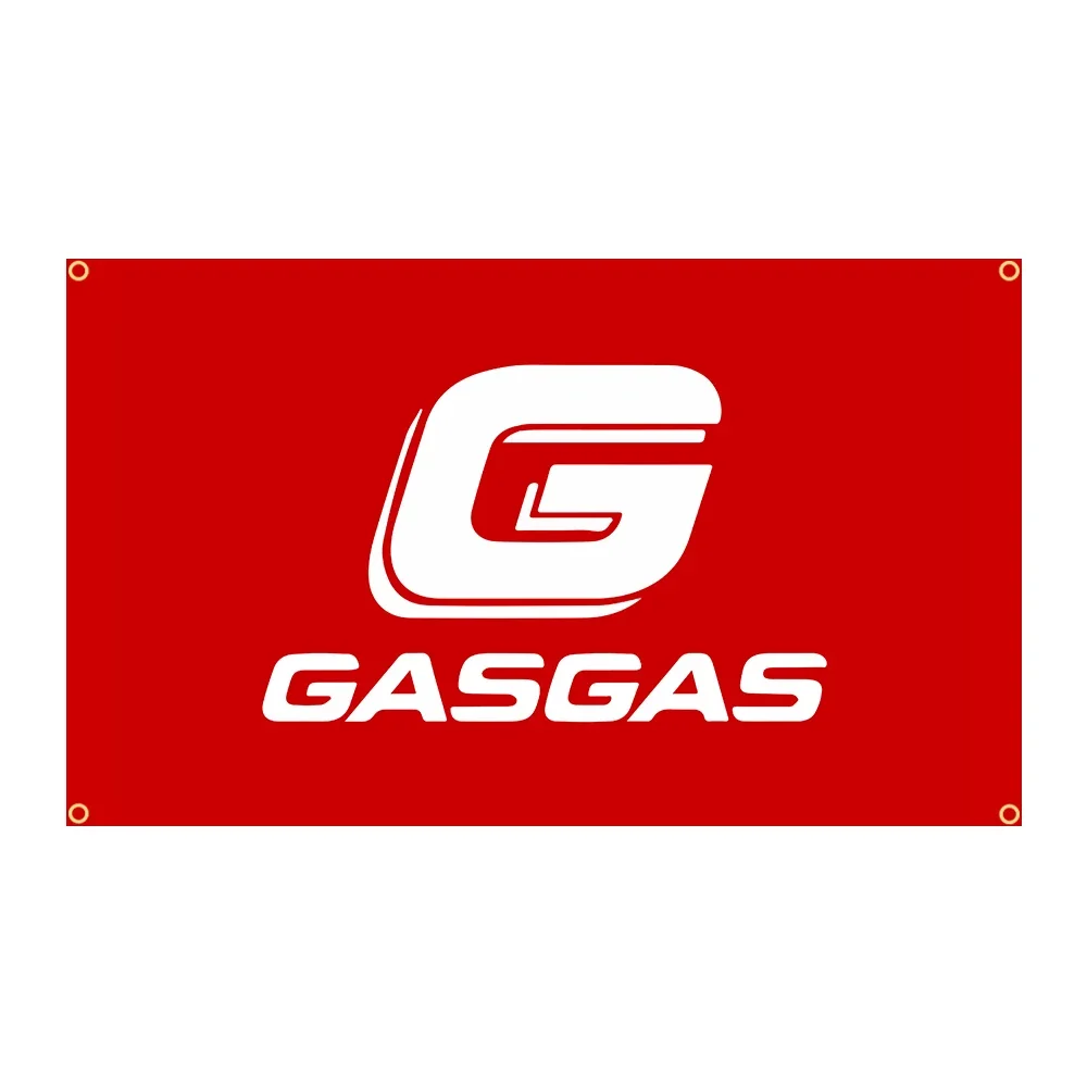 90x150cm Spain GasGas Motorcycle Flag Polyester Printed Banner Garage or Outdoor For Decoration