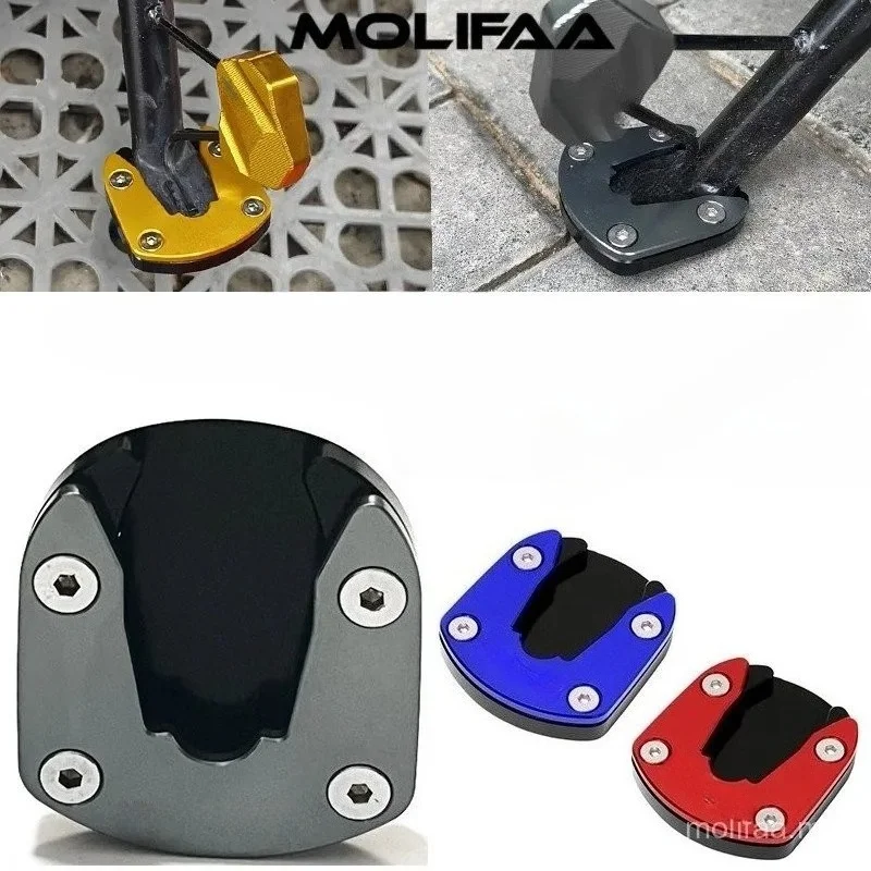 

For SYM DRG BT 158 150 Husky ADV 150 Motorcycle CNC Kickstand Enlarger Support Foot Side Stand Extension Plate Accessories
