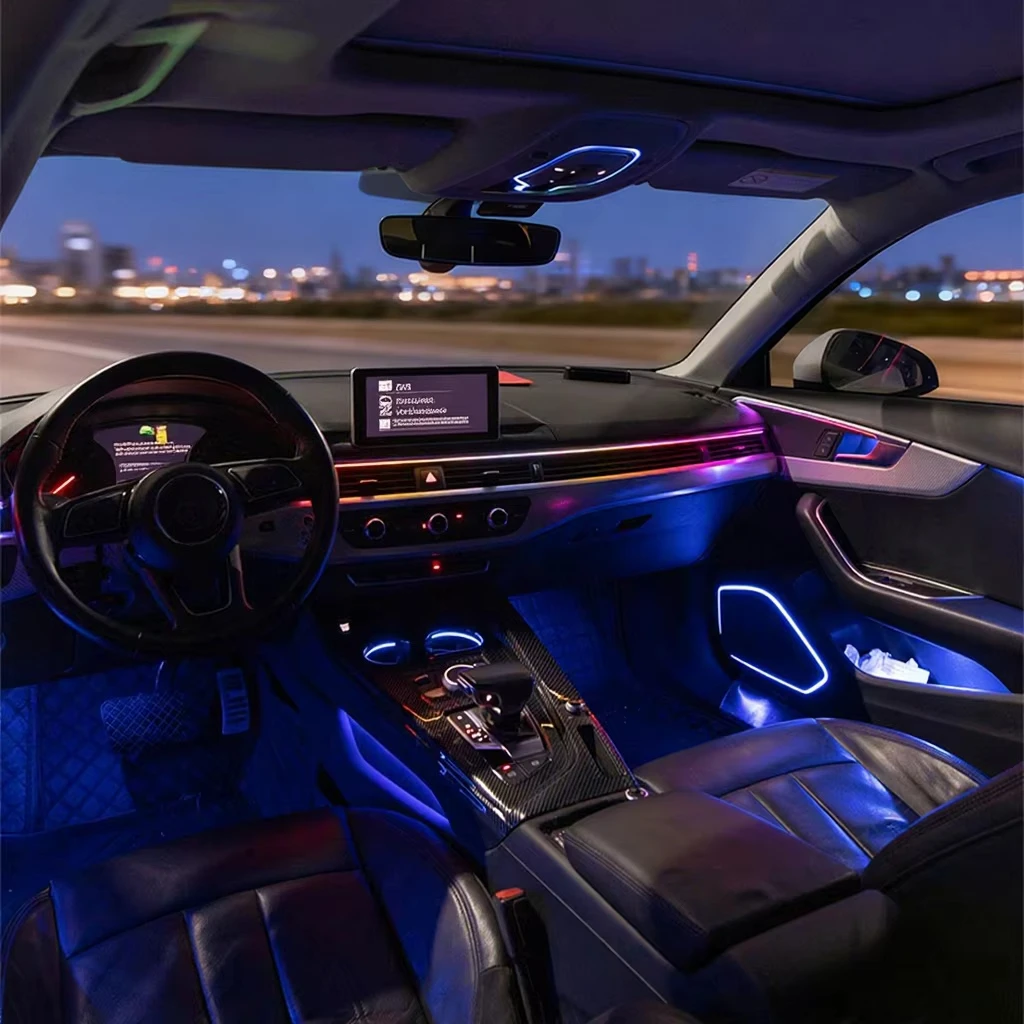 ZYCELA Audi A4/A5/S4/S5 B9 Сед – обзор и цена Led Interior Ambient Light