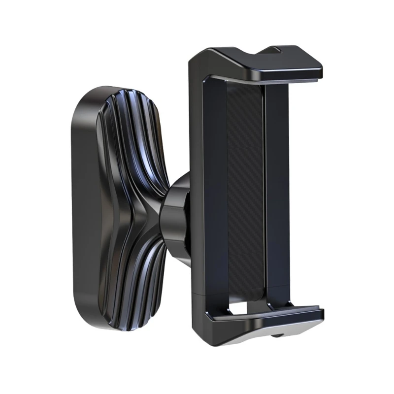 

781E Phone Bracket for GYM Kitchen Golf Cart Metal Surfaces Adjustable 360 Degree Rotating Holder for Most Devices