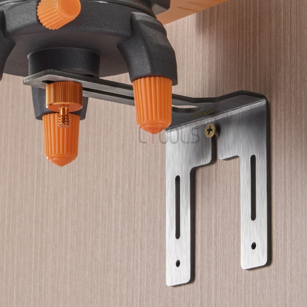 

Mini Level Wall Bracket Precise Portable Four Side Adjustable Aligner Multifunctional Improvement Positioning Auxiliary Tools