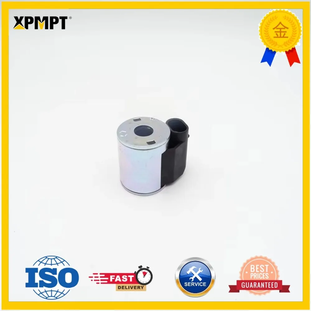 For E210B Solenoid Valve Coil E240B Solenoid Valve Coil Excavator