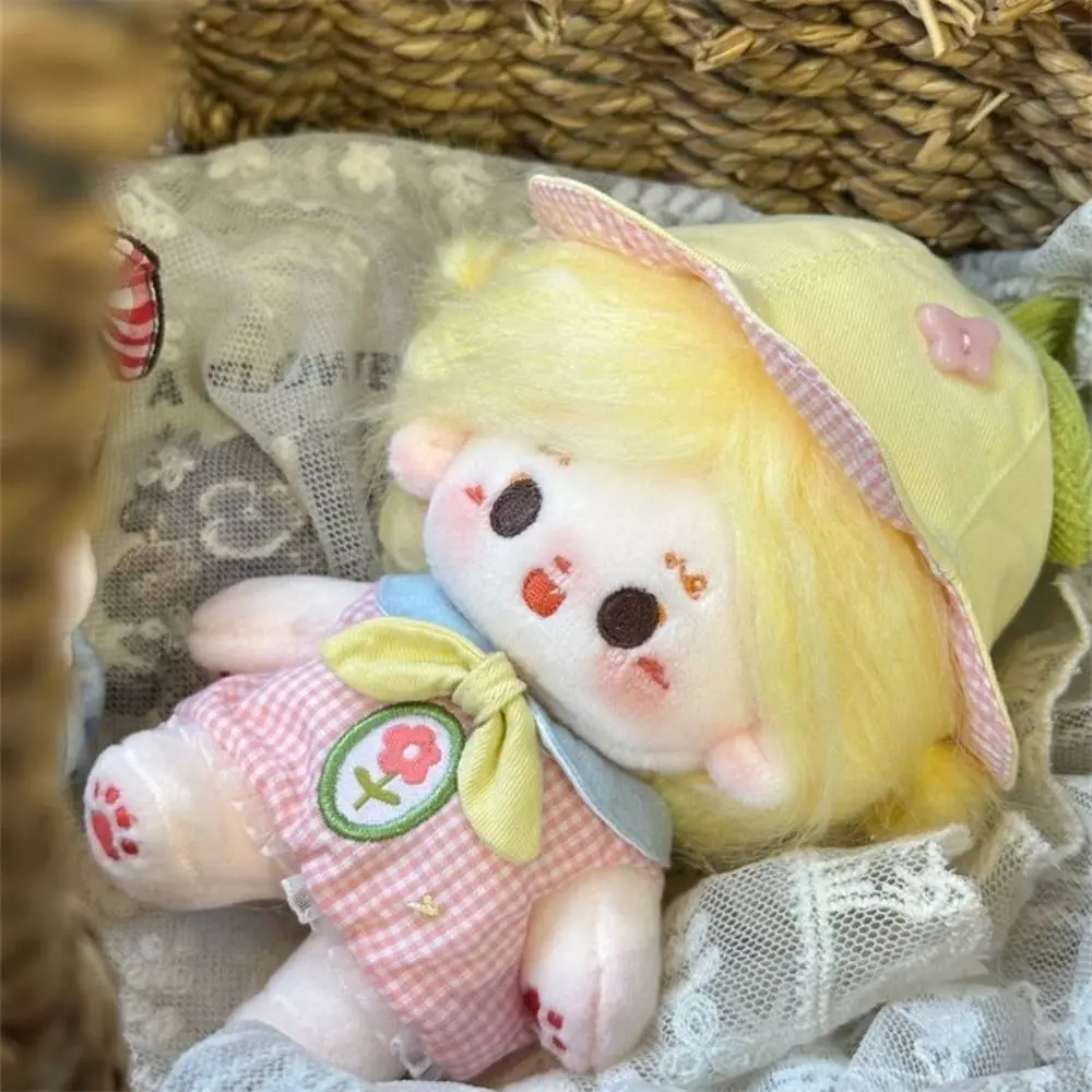 Mini Clothes For 10CM Cotton Rompers Soft Cotton Cartoon Design Outfit Cute Miniature Clothes Mini Clothes Collecting