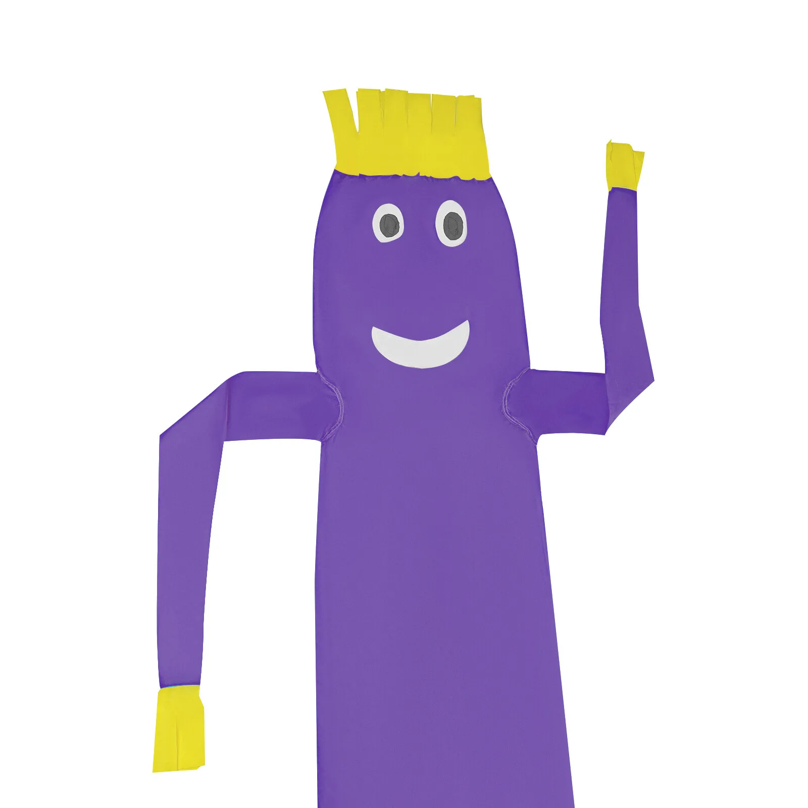 광고용 풍선 튜브 남자, 거대한 흔들리는 팔을 흔드는 인간 모형 풍선