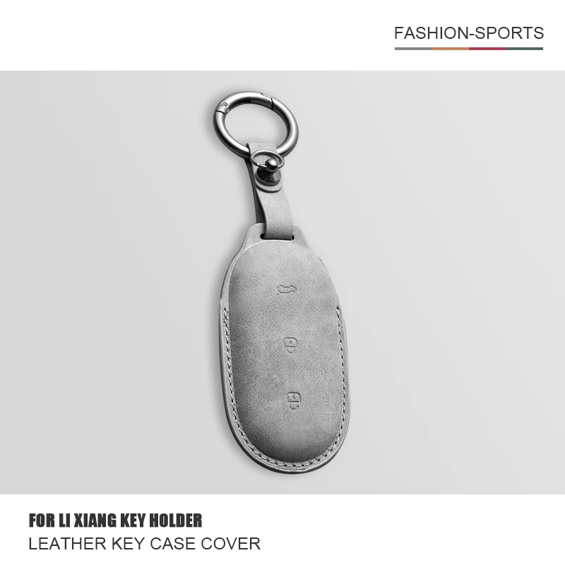 

Car Key Smart Case Cover Shell For Lixiang Li Auto Leading Ideal L6 L7 L8 L9 I8 Mega Remote Holder Key Fob Keychain Accessories