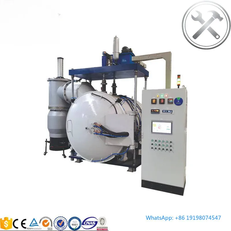 

Industrial Vacuum Atmosph r Induction Furnac with Lin r for M lting Sint ring and Qu nching