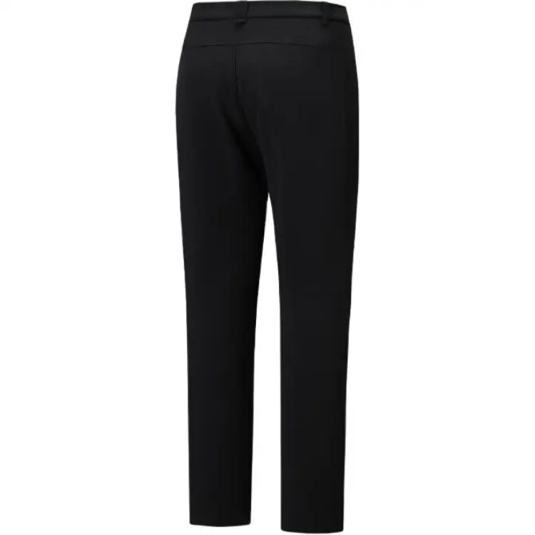 ANTA Sports Pants Men's Black Thickened Straight Fit Pants 152640503-1